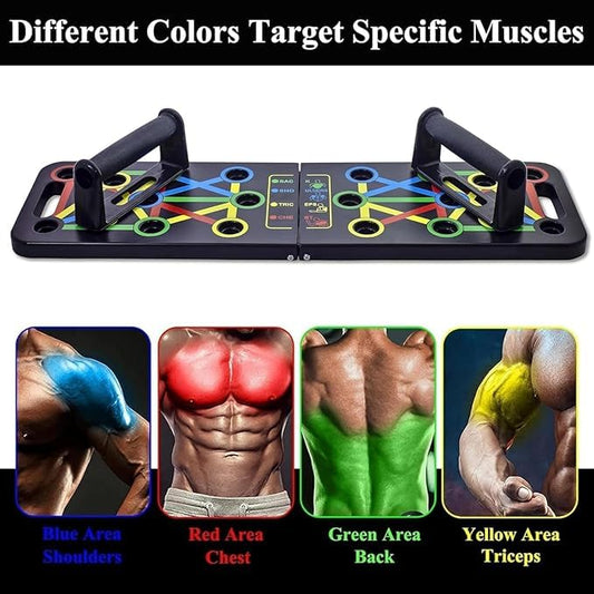 15-in-1 Push-Up Board – Home Gym Training System