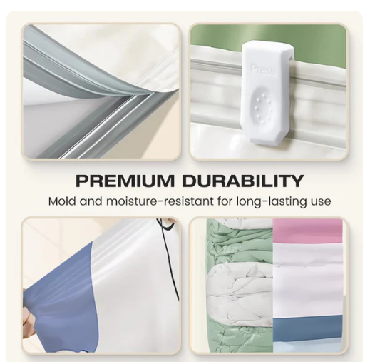 Vacuum Storage Bags for Clothes with Hand Pump