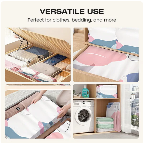Vacuum Storage Bags for Clothes with Hand Pump