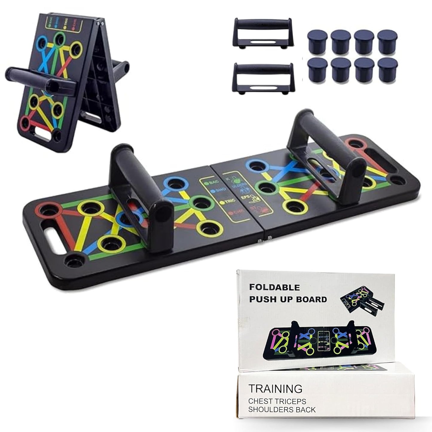 15-in-1 Push-Up Board – Home Gym Training System