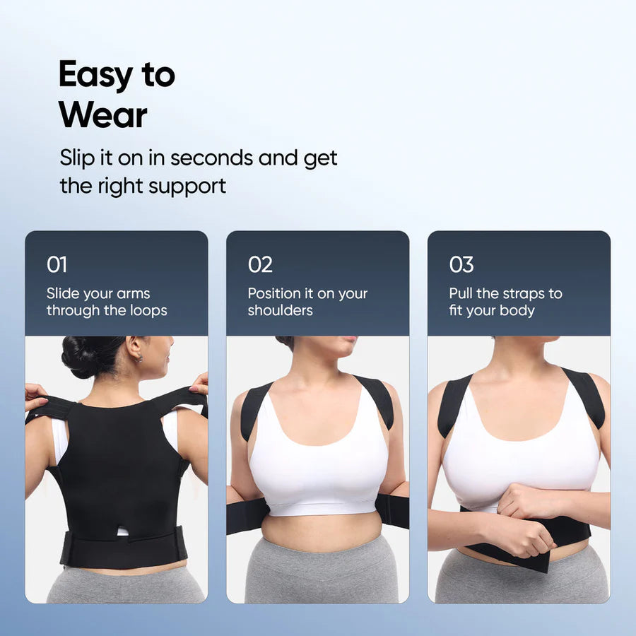 Adjustable Back Posture Corrector Belt