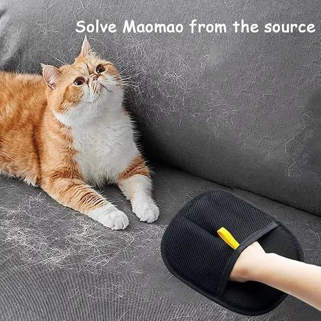 Pet Hair Removal Cleaning Gloves