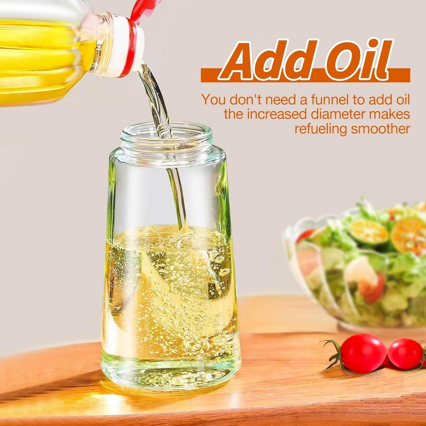 2-in-1 Oil Spray Dispenser